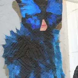 Balenciaga background painting