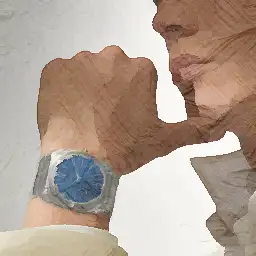 Bvlgari banner painting