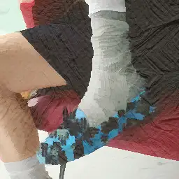 Car Shoe background painting