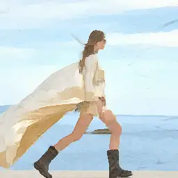 Celine background painting