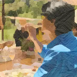 Chandon background painting