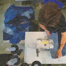 Diesel banner painting