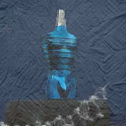 Jean Paul Gaultier banner painting