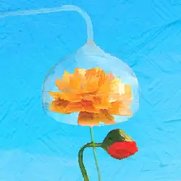 Kenzo Parfums background painting