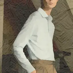 Loro Piana banner painting