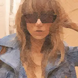 Michael Kors background painting