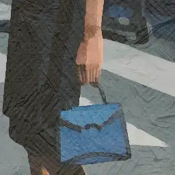 Moynat banner painting