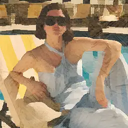 Neiman Marcus background painting