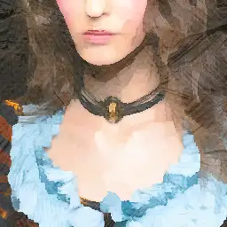 Nina Ricci banner painting