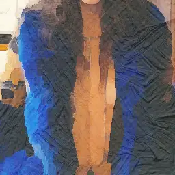 Nina Ricci banner painting