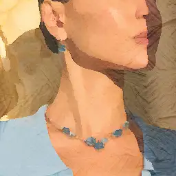 Pomellato background painting