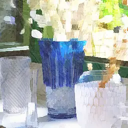 Saint Louis background painting