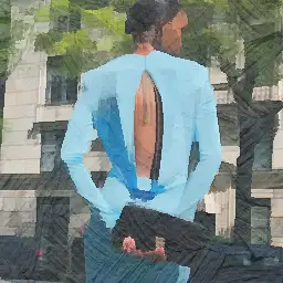 Peinture Saks Fifth Avenue