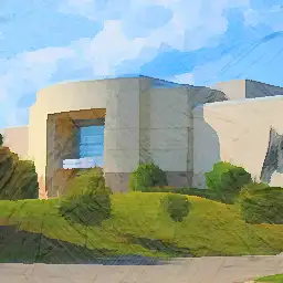 Saks Global background painting