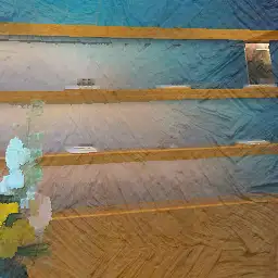 Thelios banner painting