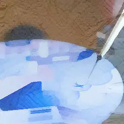 Van Cleef & Arpels background painting