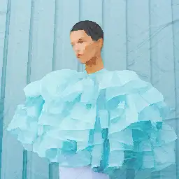 Viktor & Rolf background painting
